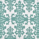 Casablanca Faded Turquoise on Ivory Grace
