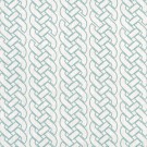 Savoy Faded Turquoise on Ivory Grace